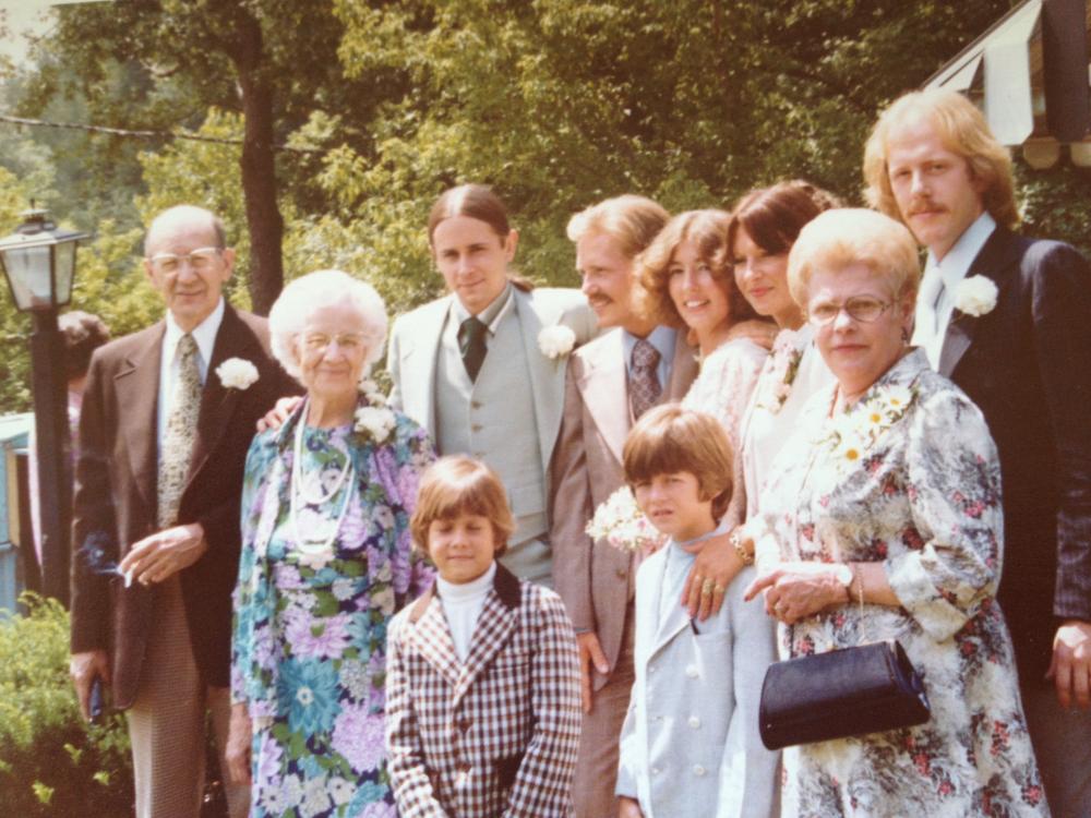 ray & Jane's wedding 1977