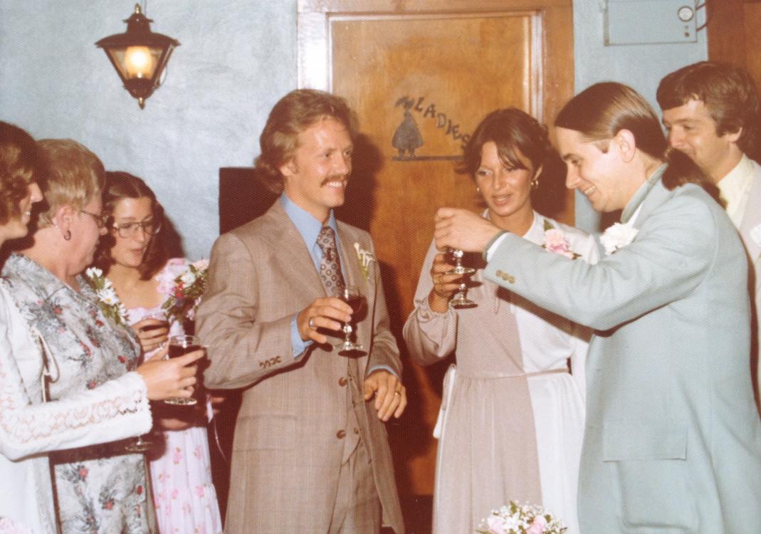 Ray & Jane's wedding 1977